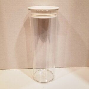 Click Clack 2.3 Quart Tall Pantry Canister, EUC